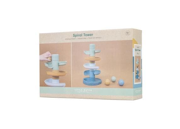 Little Dutch Spiraaltoren blauw Interactief speelgoed