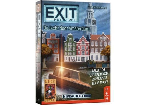 999 Games EXIT - De Jacht door Amsterdam Bord- & kaartspellen Bordspellen Gezelschapspellen