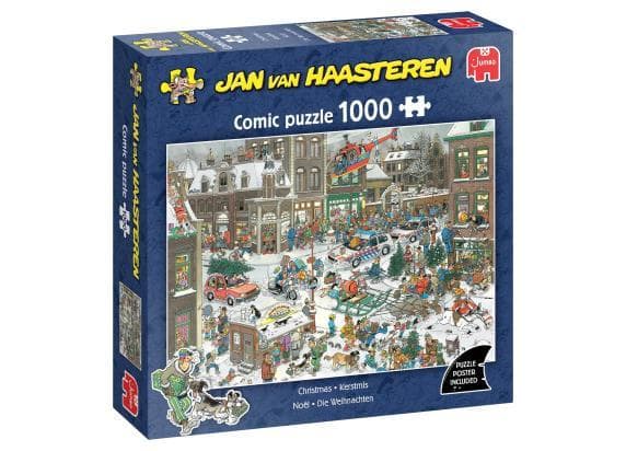 Jumbo Jan van Haasteren Kerstmis 1000 stukjes Volwassenen puzzels