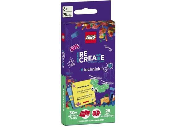 LEGO ReCreate Activity Cards Techniek Voorleesboeken Bordspellen