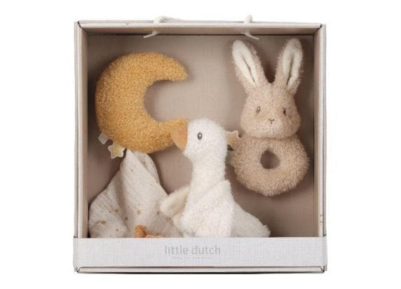 Little Dutch Newborn Naturals 3-pack Babyknuffels