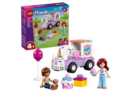 LEGO Friends Eenhoorn taartenbezorgauto 42675 Bouwsets