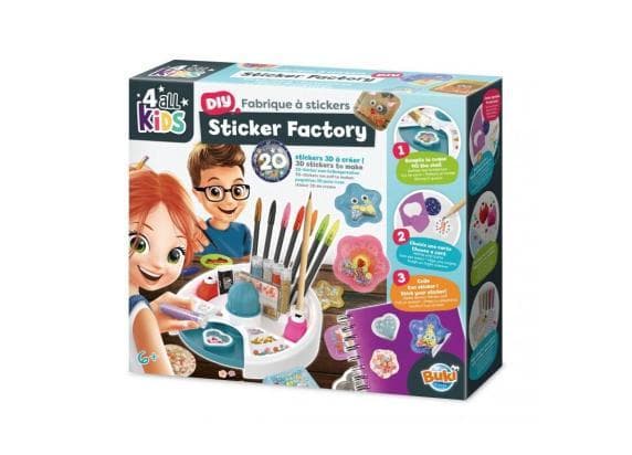 Buki 4 All Kids Stickerfabriek Knutselen