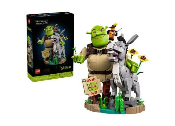 LEGO 72423 Shrek, Ezel en de Gelaarsde Kat Bouwsets