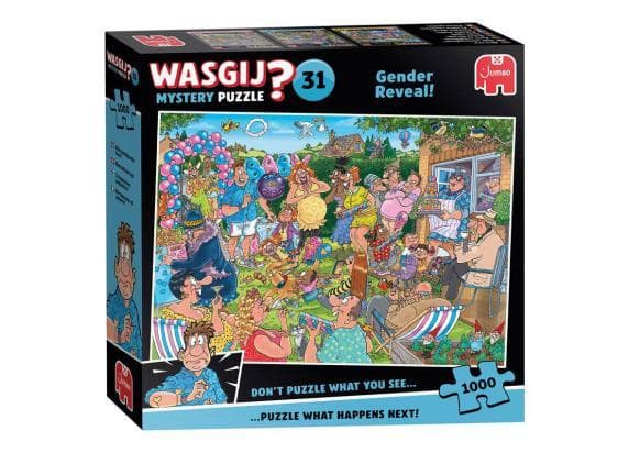 Jumbo WasGij Mystery 30 - Bullseye! - 1000 stukjes Volwassenen puzzels