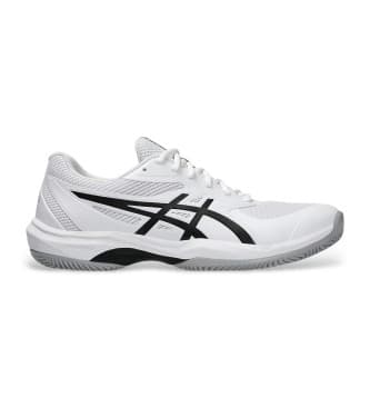 Asicsvoor mannen. 1041A490 Spel FF Clay OC wit (44), Plat, Veters, Sportief, Tennis/padels