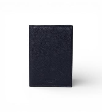 Hackett Londonvoor mannen. HM413576 Kleur marine documenthouder (OSFA), Casual, Leer, Marineblauw