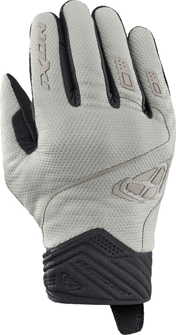 Ixon Hurricane 2 Motorfiets handschoenen, grijs-beige, afmeting XL voor man