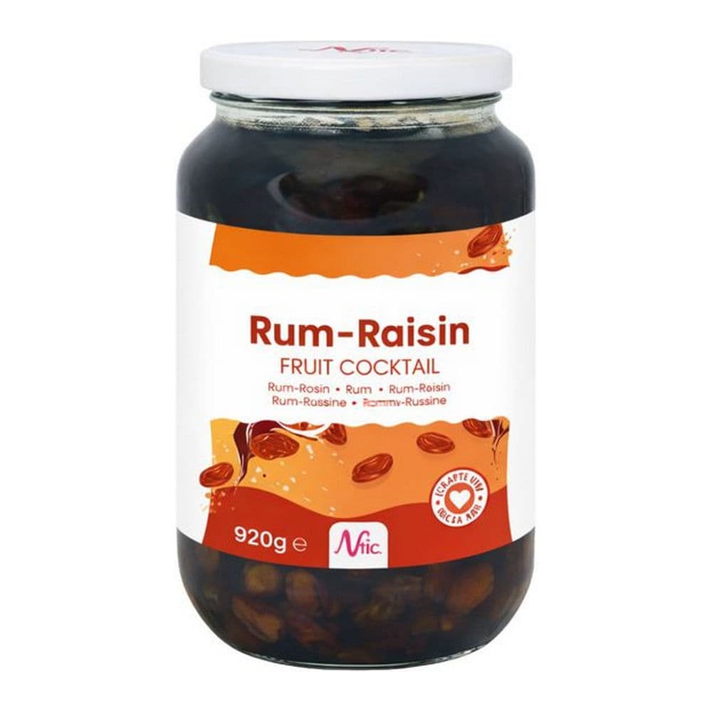 Nic - Rum Rozijnen Fruitcocktail - 920 gram