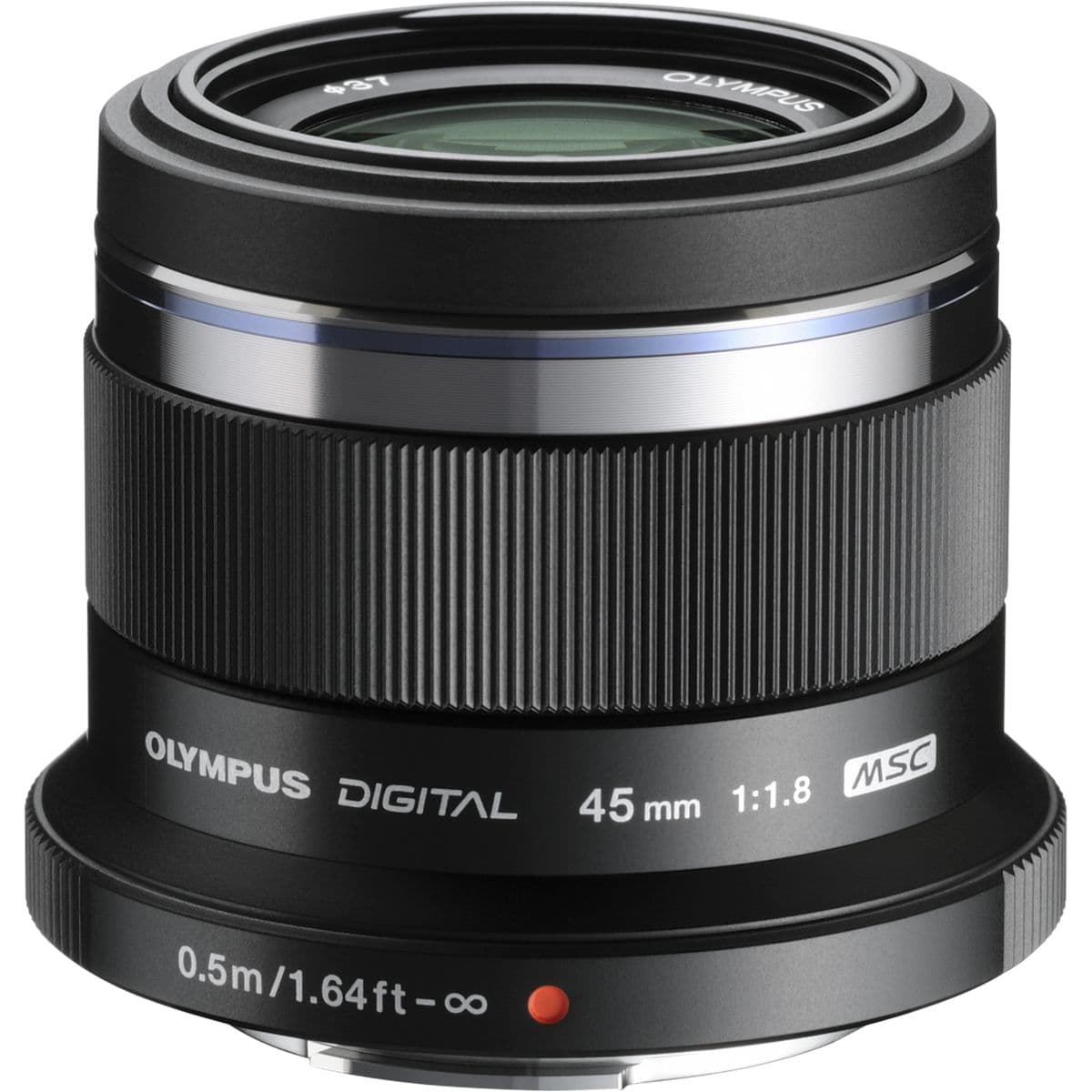 Olympus M.Zuiko Digital 45mm f/1.8 zwart