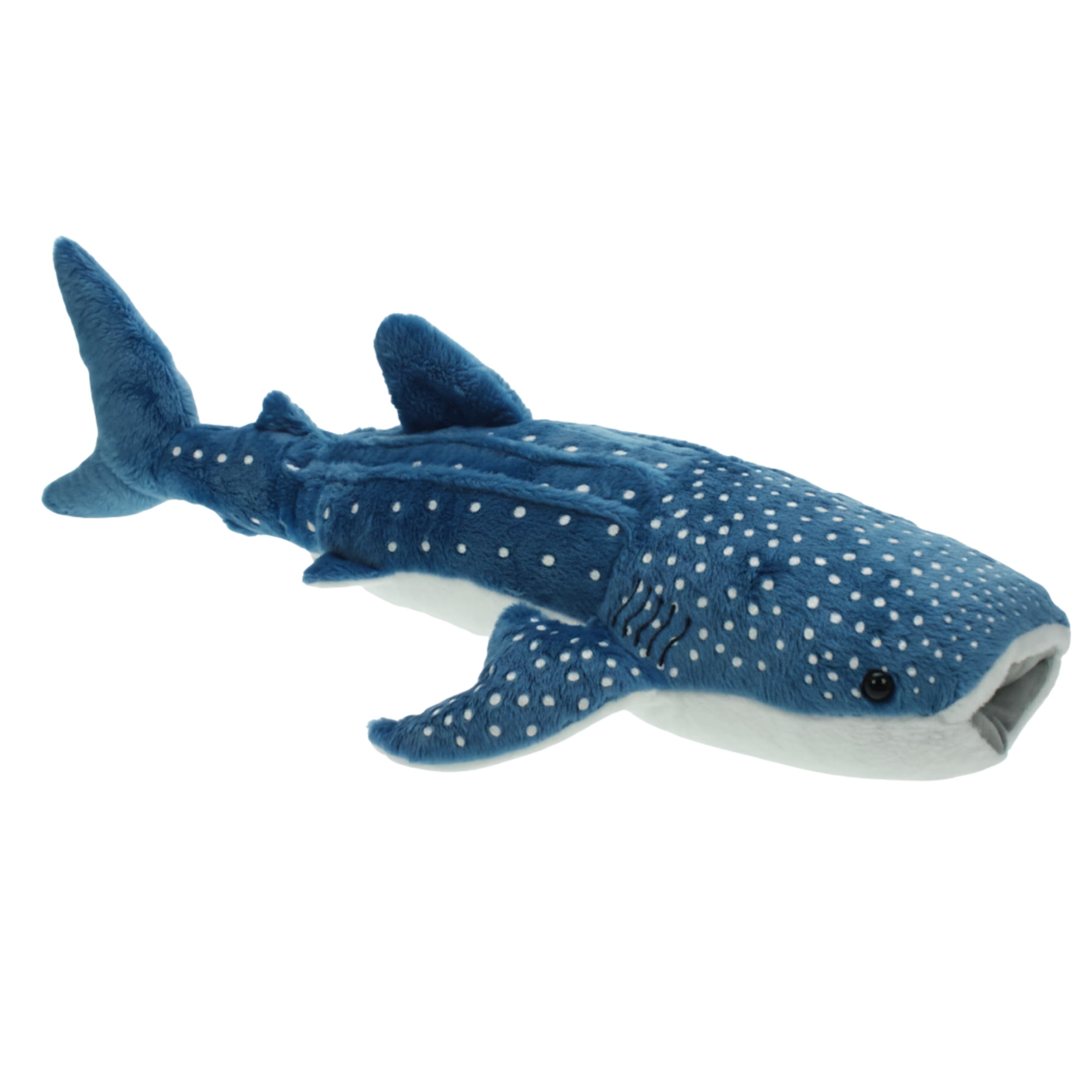 Cornelissen Walvis haai knuffel - pluche - blauw - 54 cm