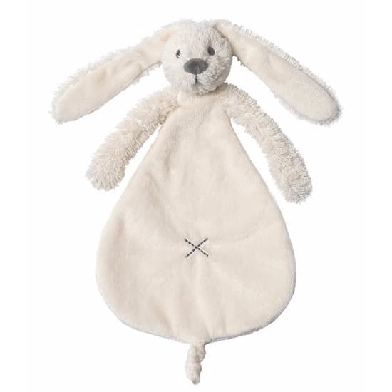 Happy Horse tuttel konijntje Richie - pluche baby doekje - 25 cm -