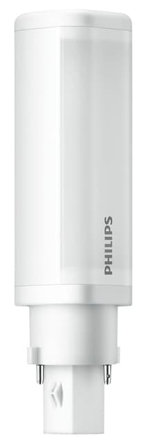 Ledlamp Philips CorePro G24D-1 2pin 4.5W 475lumen 3000K warm wit