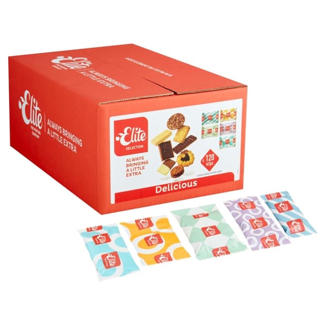 Koekjes Elite Selection Delicious mix 120 stuks