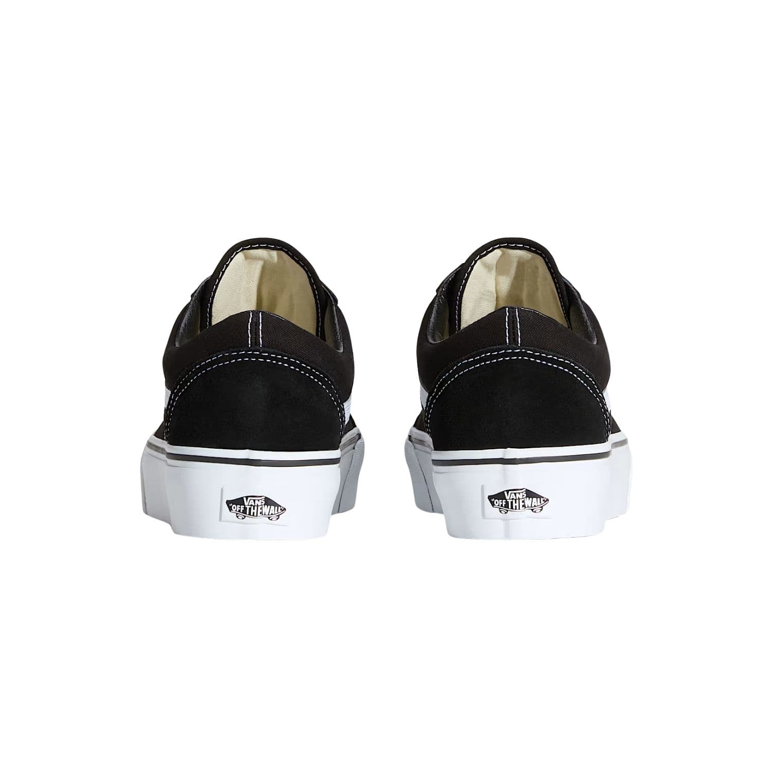 Vans Old Skool Platform Sneakers Dames Zwart 38