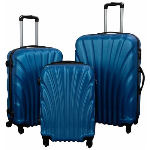 Suitcase - Shell dark blue - Practical hardcase suitcase
