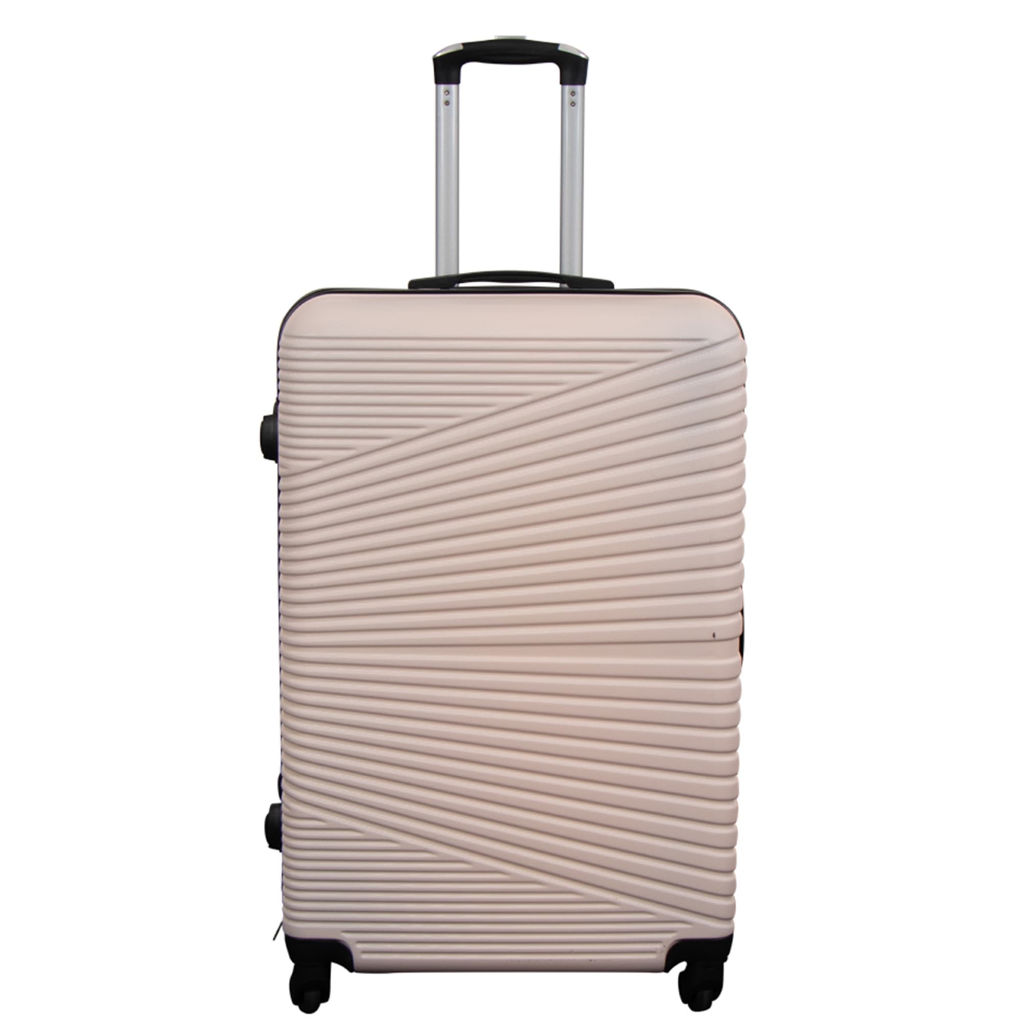 Grote koffer - Nordic nude - Hardcase koffer - Slimme reiskoffer