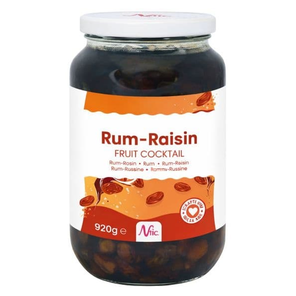 Nic | Rum Rozijnen Fruitcocktail | 920 gram