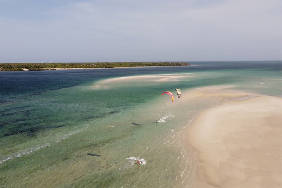Kitesafari Diani, Kenia