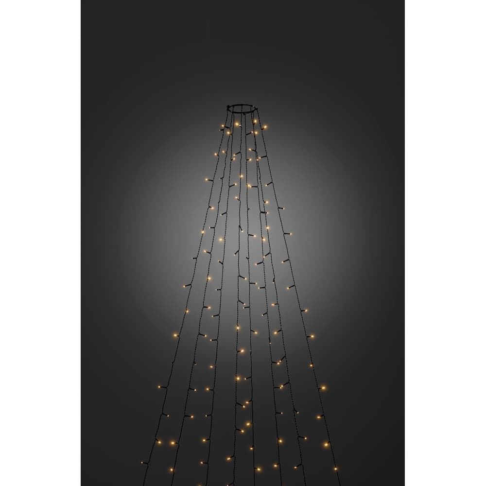 KonstSmide Verlichtingset4m - 8x 50 led - 2200K voor kerstboom - 6321-810