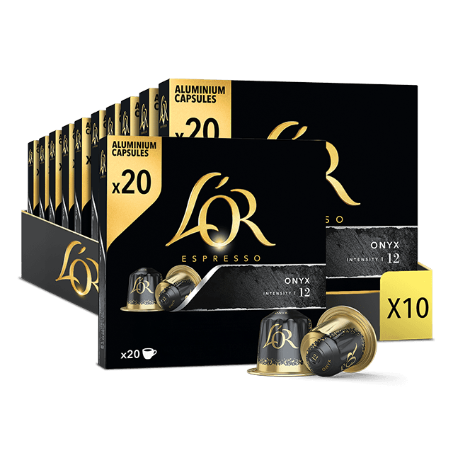 Espresso Onyx - 200 Coffee Capsules