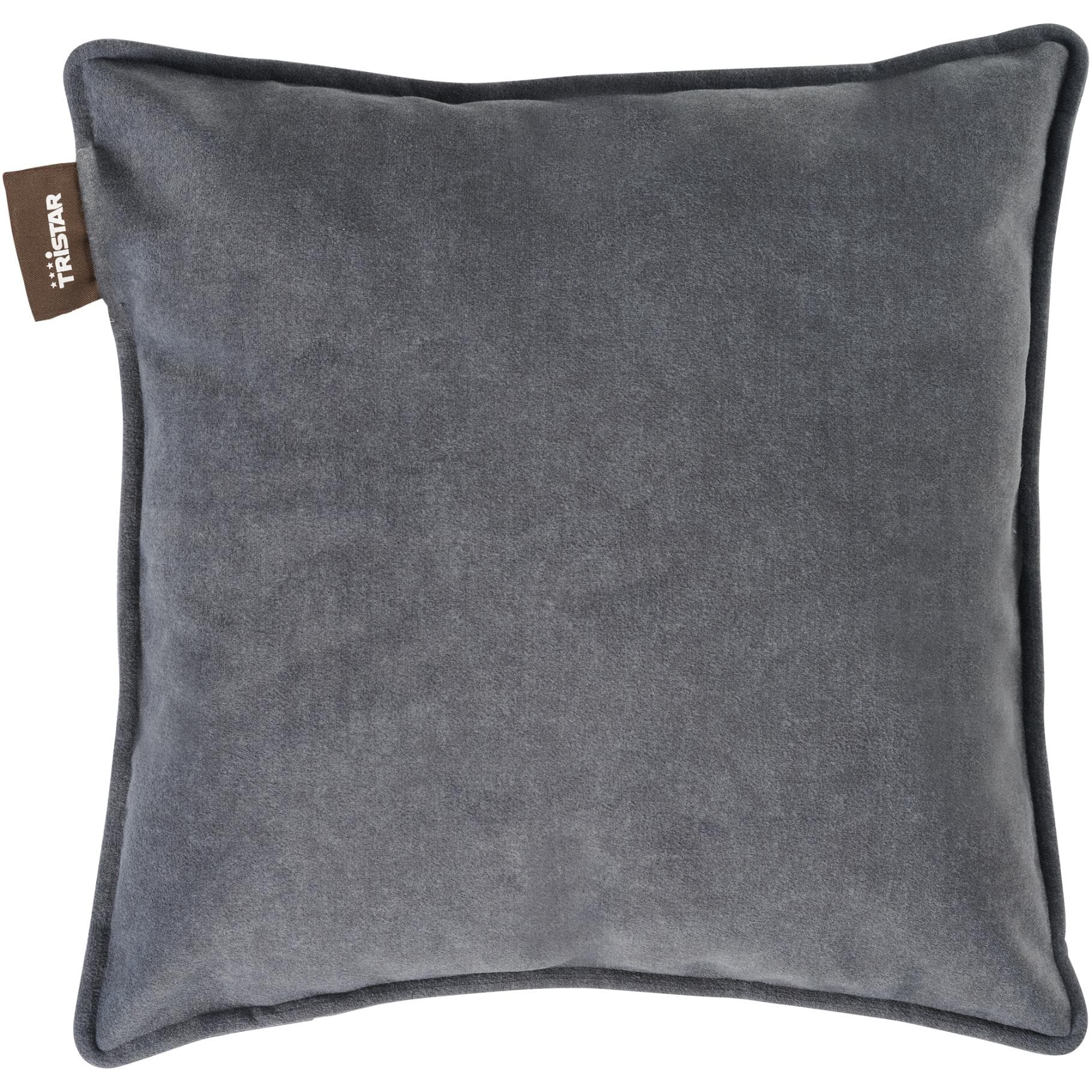 Tristar warmte kussen 45x45cm grijs incl powerbank