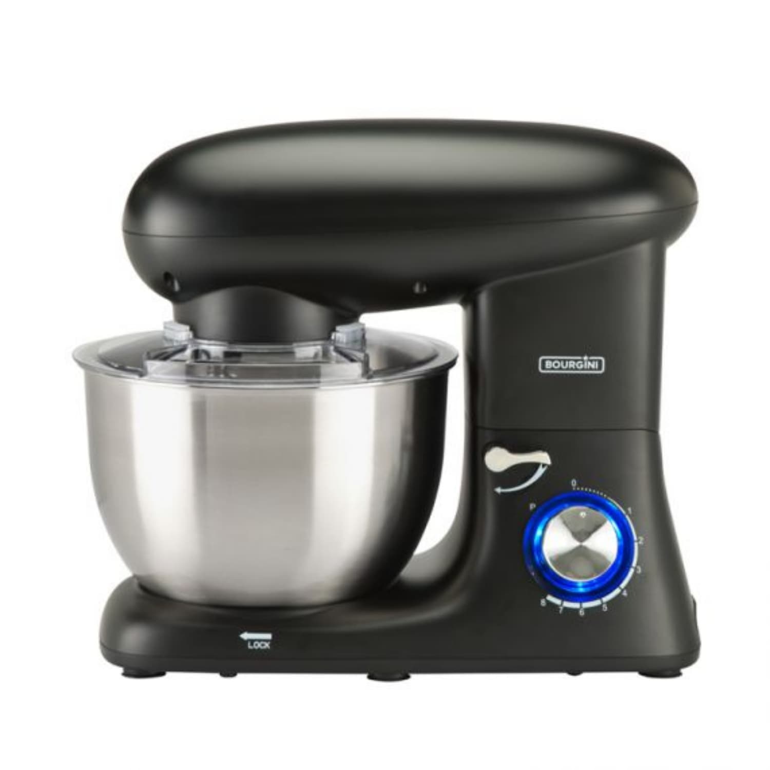 Bourgini Kitchen Chef Plus Keukenmachine 5,5 Liter zwart
