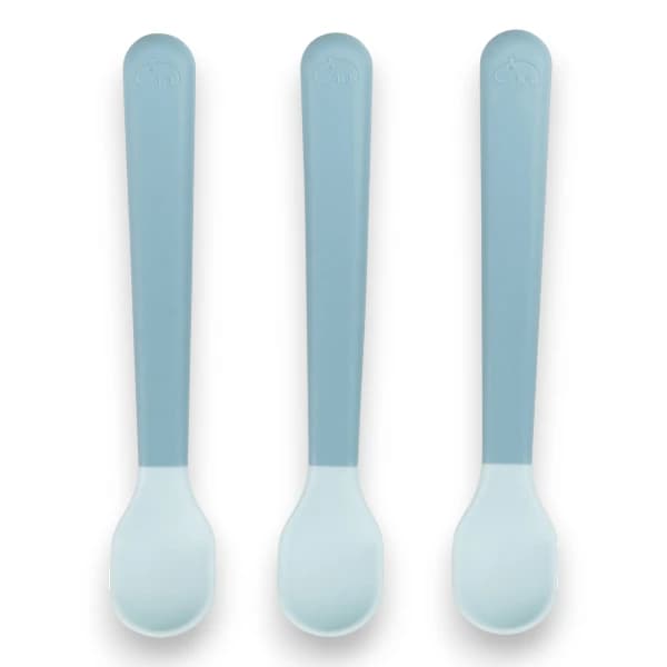 Done By Deer Easy Grip Lepels Blauw 3 Stuks