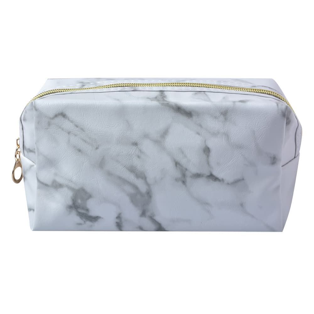 Juleeze Toilettas Dames 18x8x10 cm Wit Grijs Polyester