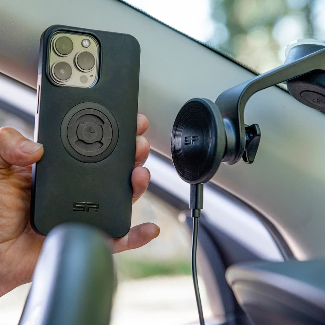 Charging Suction Mount Telefoonhouder SP Connect