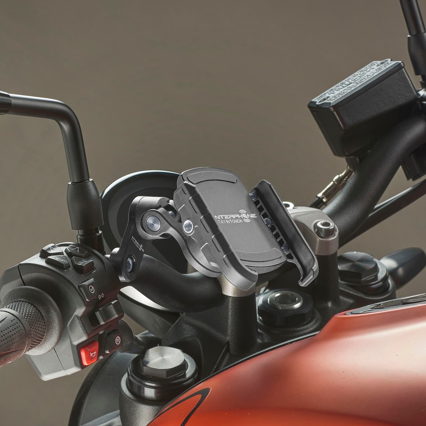 Quiklox Crab universele telefoonhouder Interphone