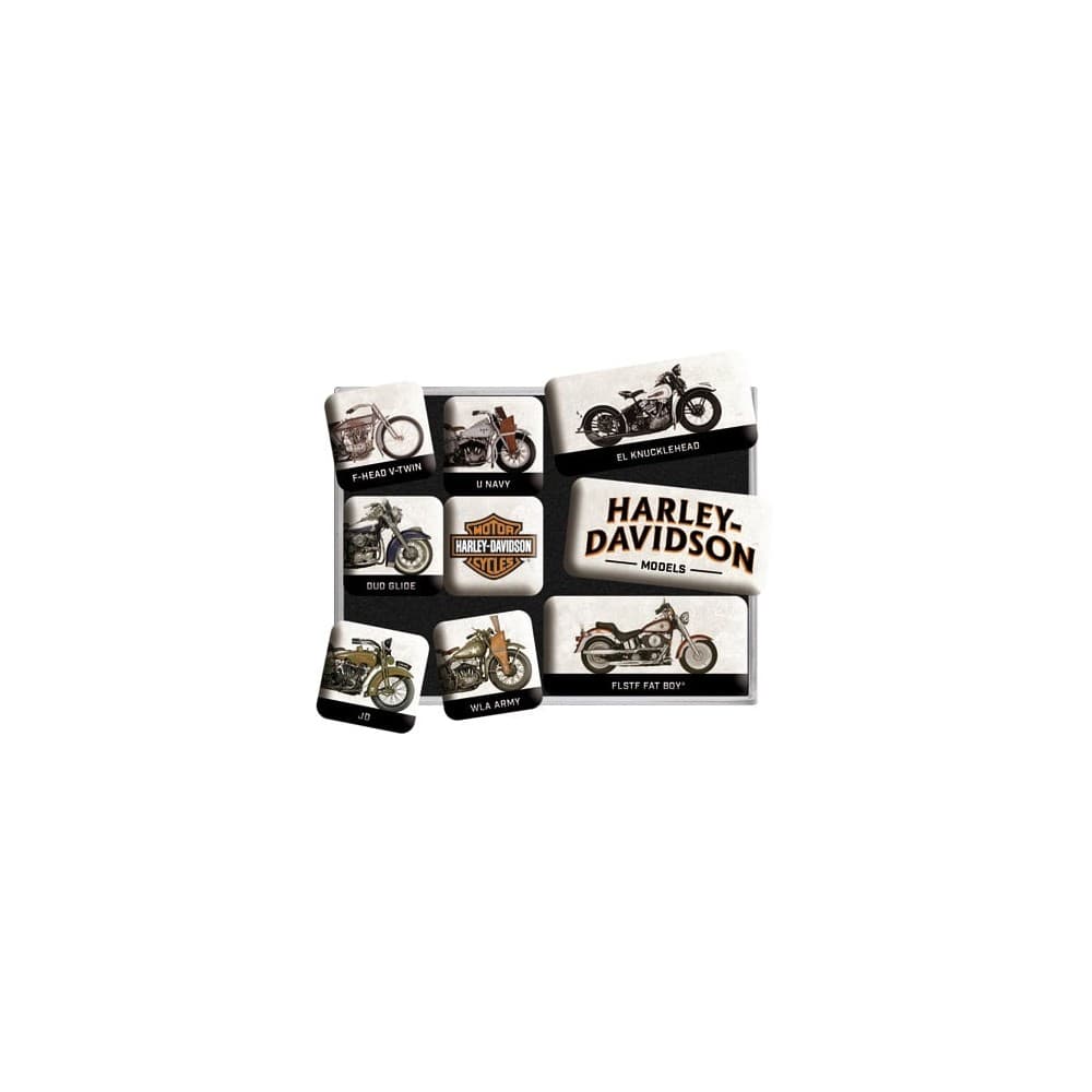Magnetenset Harley Davidson Model Chart CZ-Cado