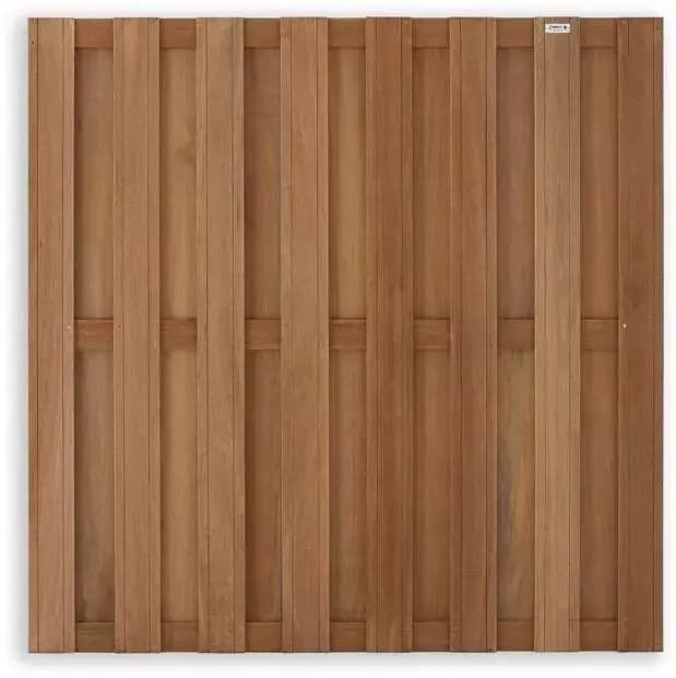 Elephant schutting Keruing hout recht 180x180cm