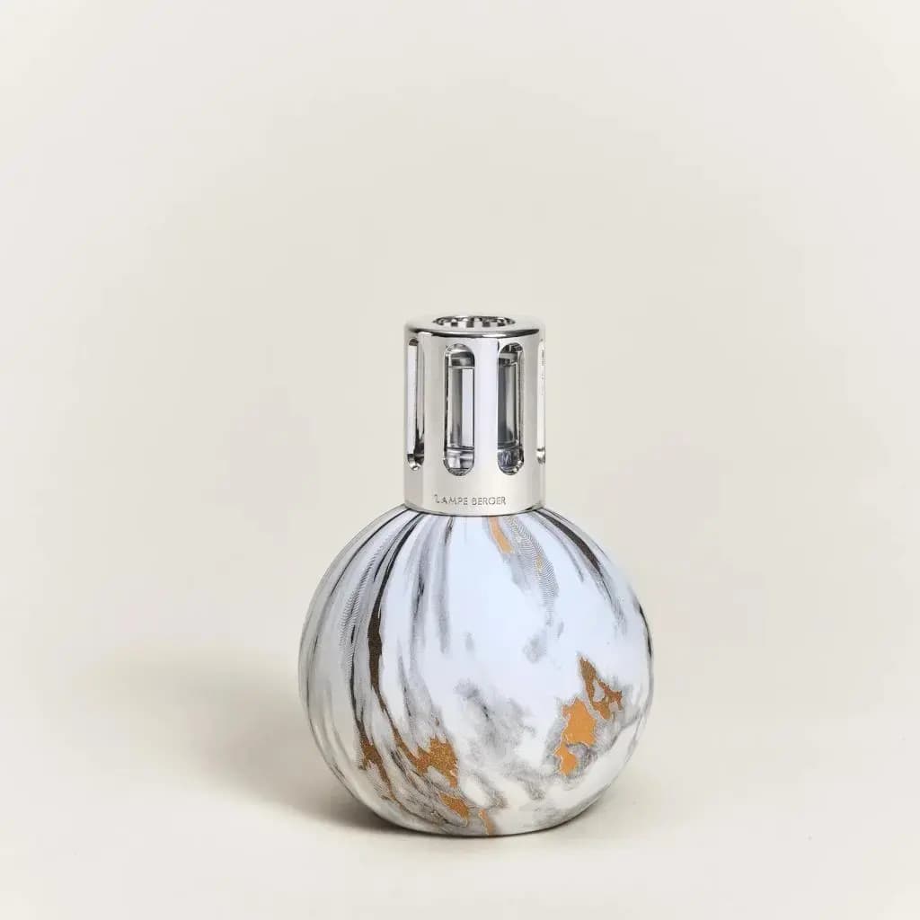 Lampe Berger brander marbrure blanche