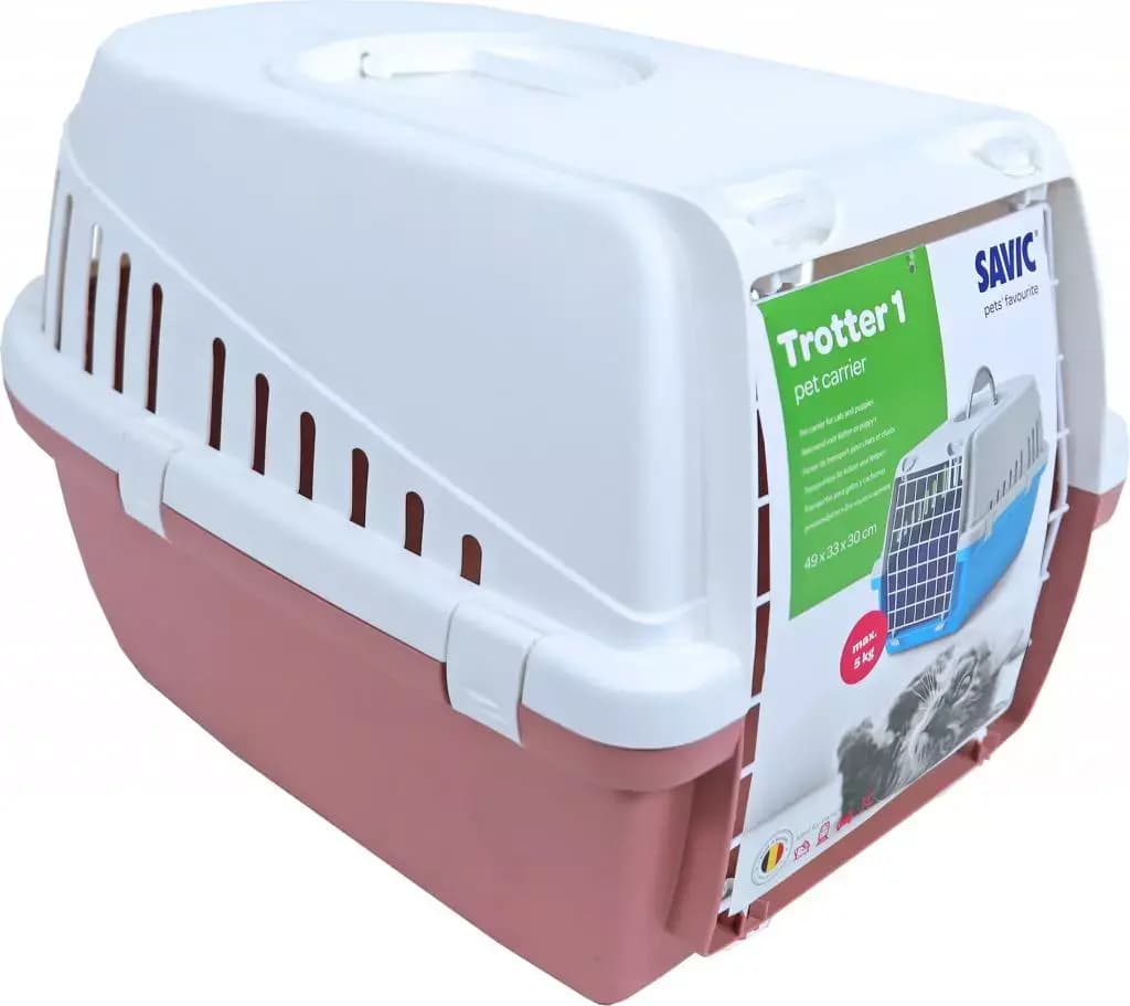 Savic reismand Trotter 1 plastic, earthroze/wit