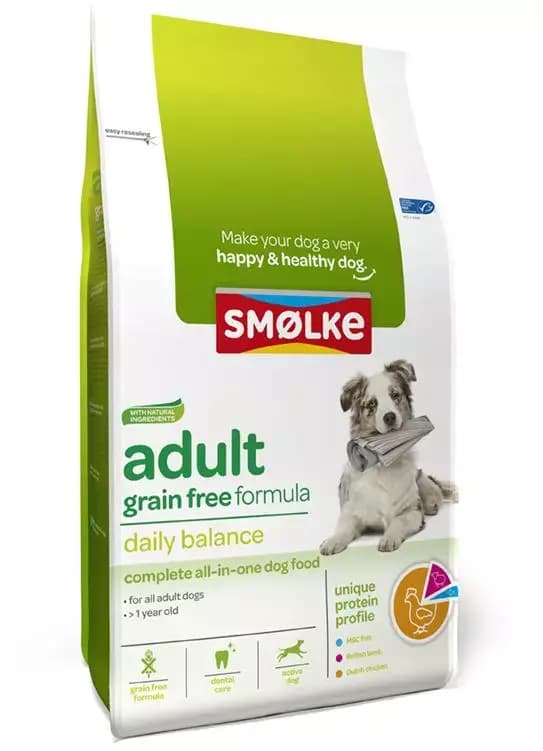Smolke Adult graanvrij hondenvoer 3kg