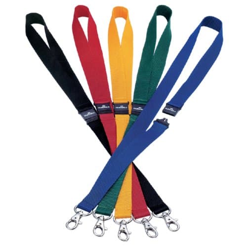 Textielkoord durable 8137 met karabijnhaak groen