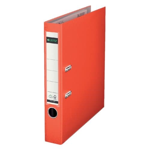 Ordner leitz 1015 180° 52mm pp a4 lichtrood