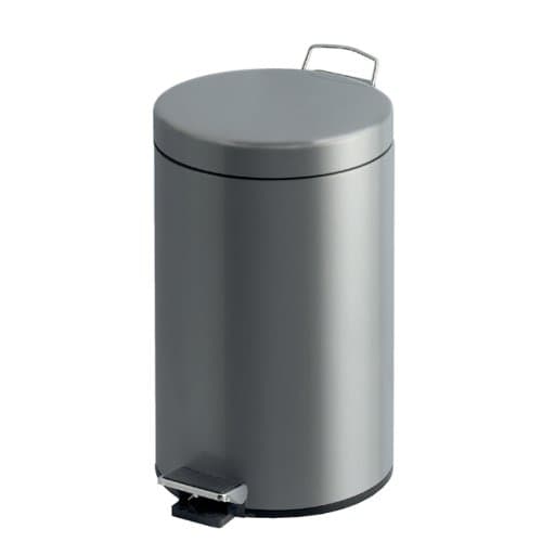 Pedaalemmer v-part 12 liter mat rvs