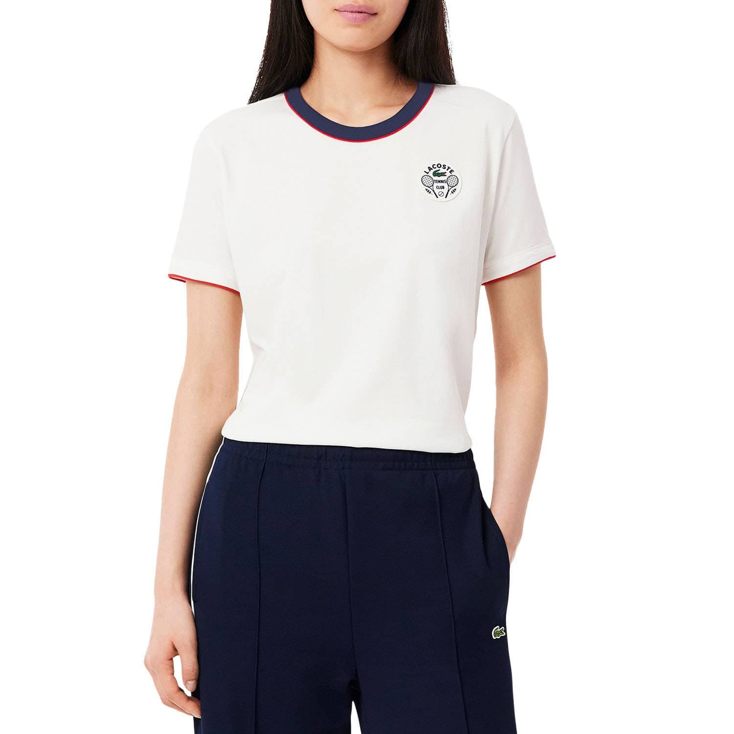 Camiseta Lacoste Heritage Collection Tf8640 Hhw Mujer 40