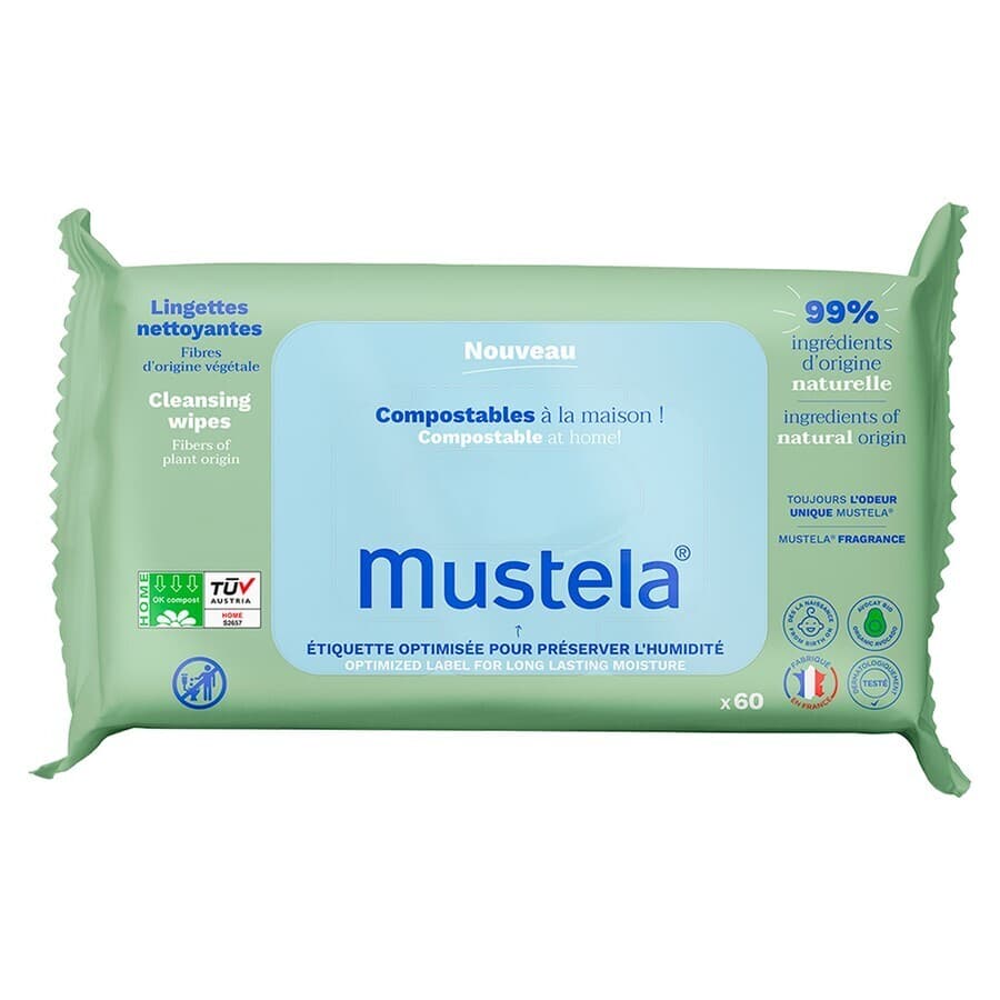 Mustela Reinigende Doekjes Met Parfum 60 Stuks