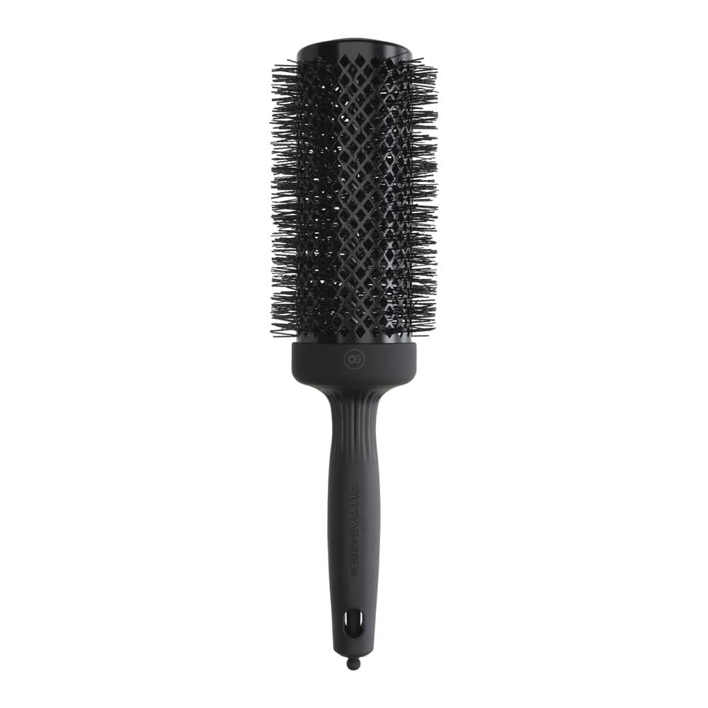 Olivia Garden Expert Blowout-borstel Speed met golvende borstelharen – zwart label 55 mm, 55mm