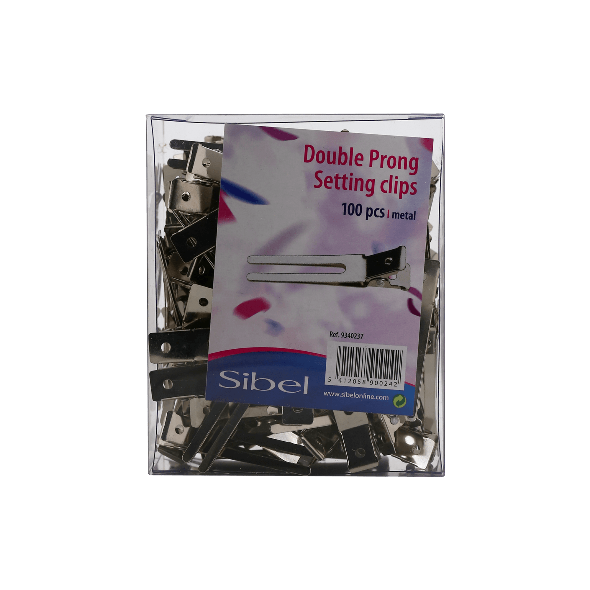 Sibel Pinces Métalliques Double 100 pcs