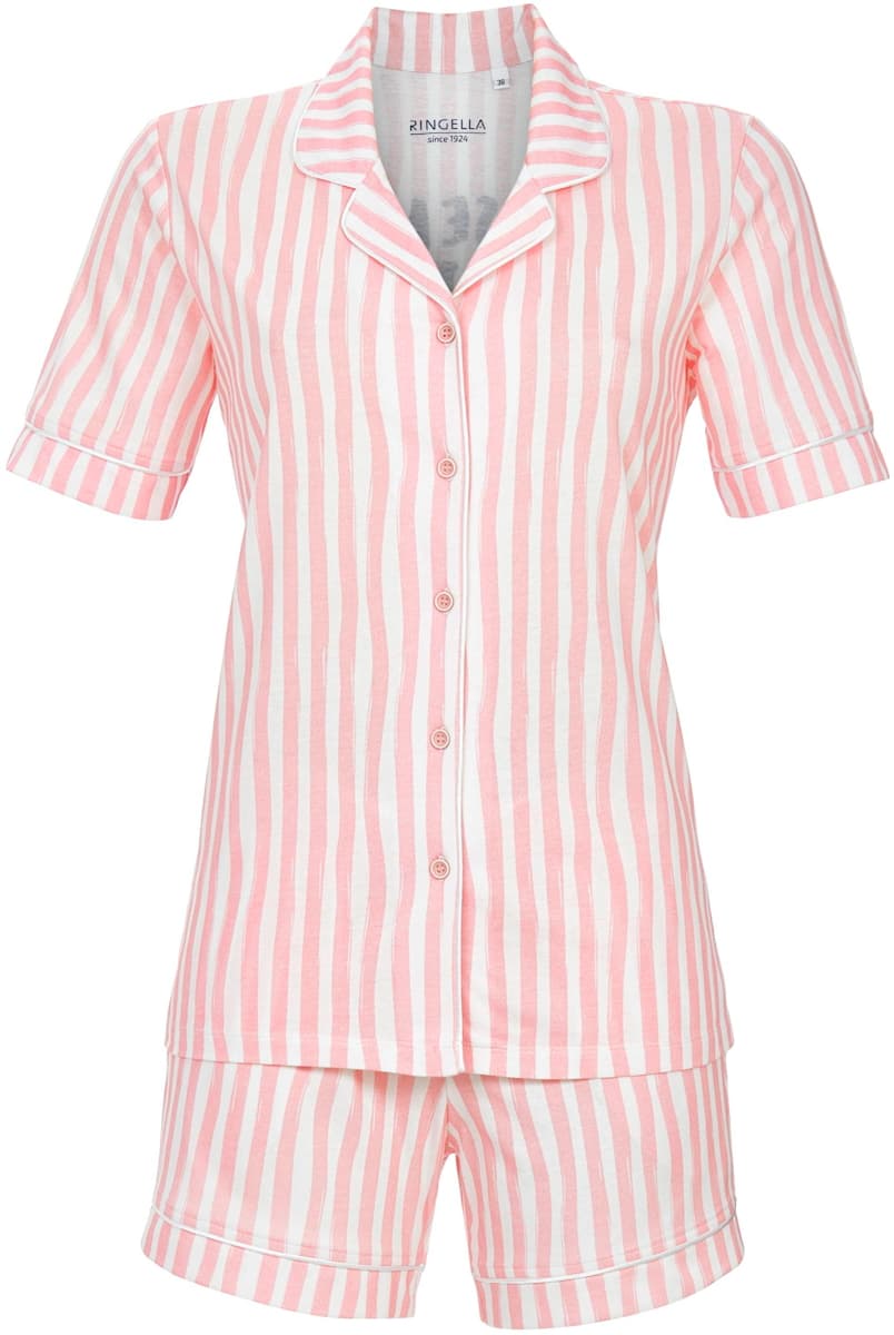 Katoenen doorknoop shortama zomer Ringella