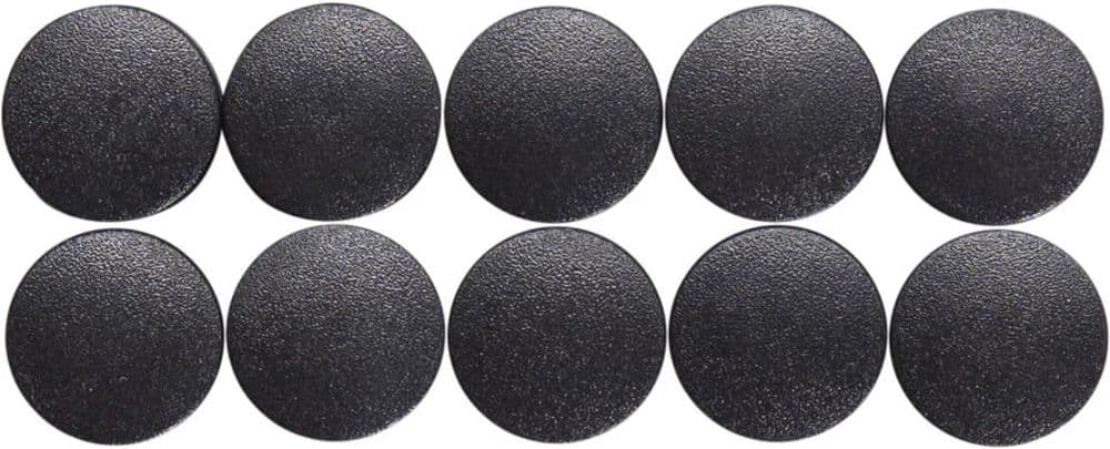 Maul Solid whiteboard magneet 150gr 10 stuks zwart