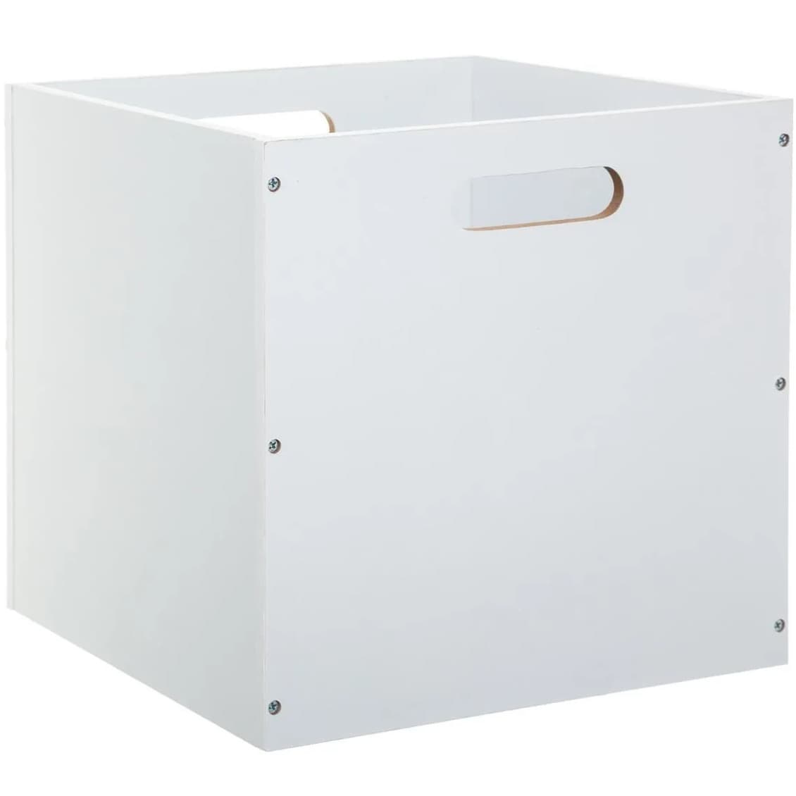 5Five Opbergmand/kastmandje - Wit - 31 x 31 x 31 cm - 29 liter -