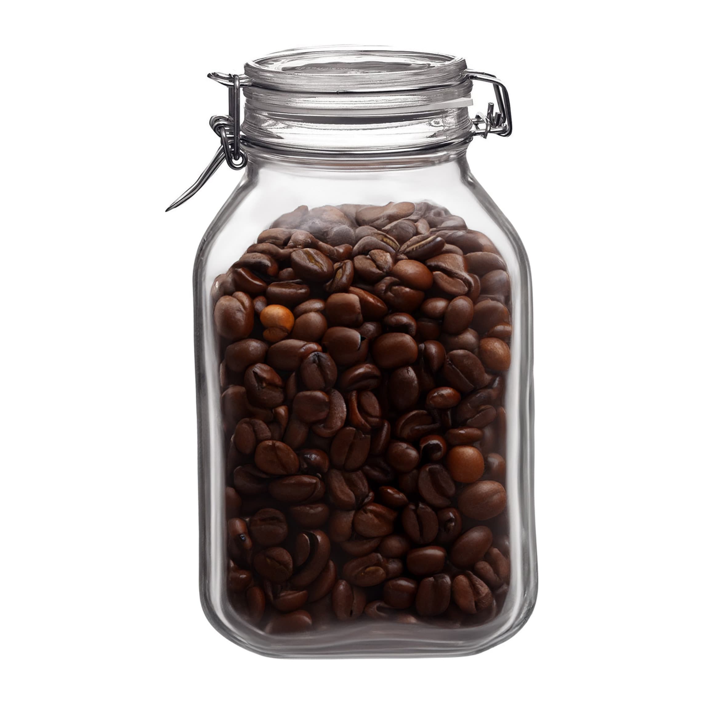 Bormioli Rocco Voorraad/weckpot - glas - transparant - 22 x 10 cm - 1,5 L -
