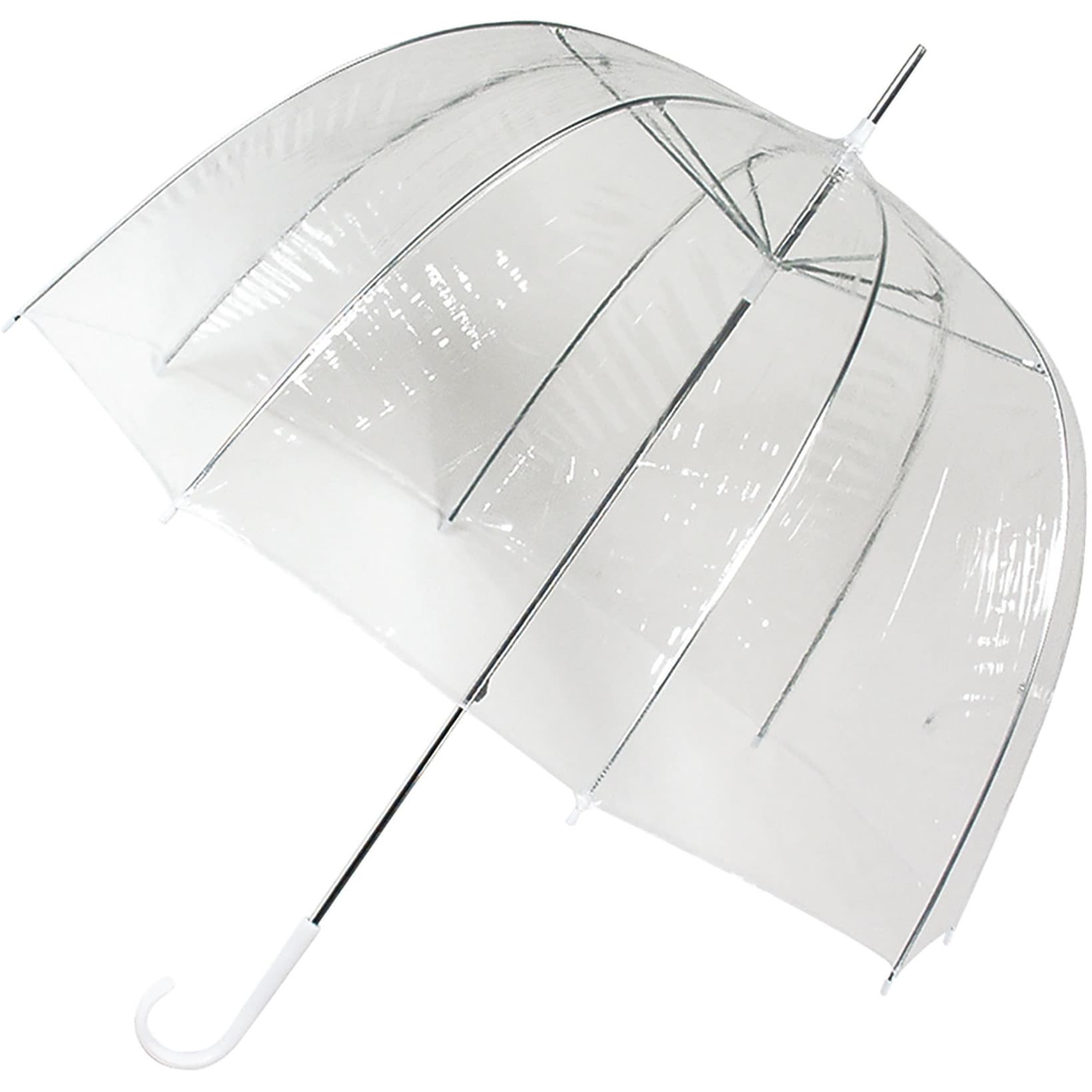 Falconetti Paraplu transparant - kunststof - D75 cm - koepelparaplu -