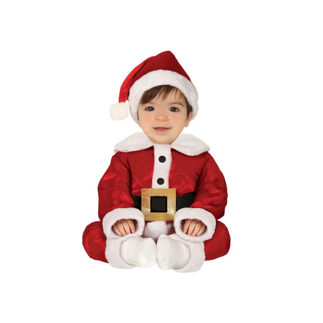 Fiestas Guirca Kerstman kostuum voor baby's - 3-delig - polyester 12-24 maanden -
