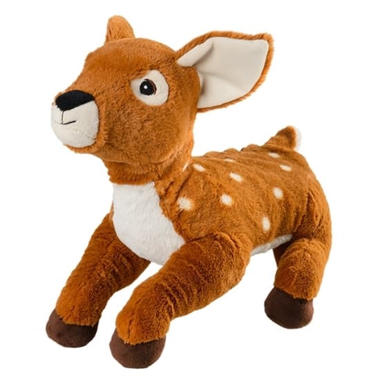 Warmteknuffel hert bruin 28x20 cm knuffels kopen